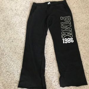 Pink boyfriend sweatpants